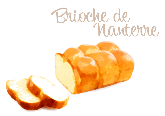 フランスのパン | ブリオッシュ・ド・ナンテール