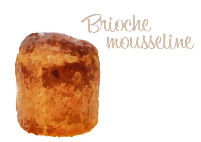 フランスのパン | ブリオッシュ・ムスリーヌ